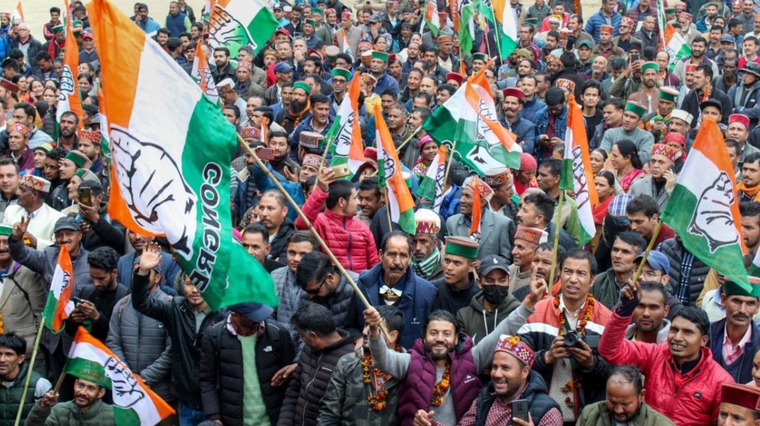 हिमाचल में कांग्रेस ने हासिल की जीत