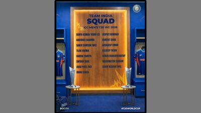 indian team for the t20 world cup 2026 has been announced bcci