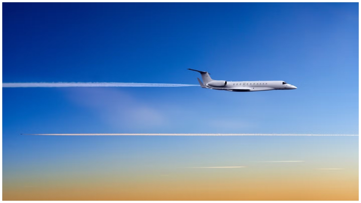 super rich pollution caused by private jets and luxury lifestyle