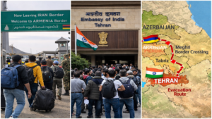 ईरान से 640 भारतीय सुरक्षित निकले, आर्मेनिया-अजरबैजान के रास्ते वापसी