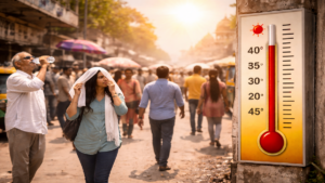 यूपी में होगी गर्मी की वापसी, 6 दिनों में 10°C तक बढ़ सकता है तापमान